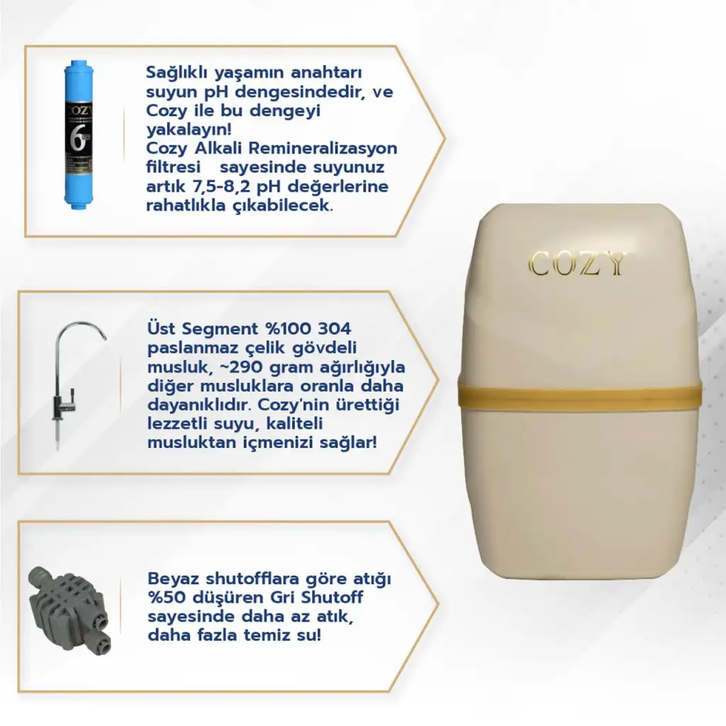 Cozy Su Arıtma Cihazı