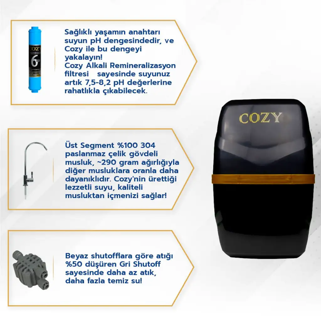 Cozy Su Arıtma Cihazı